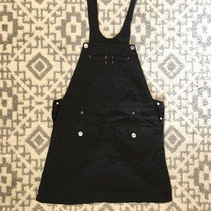 XS Black Denim Skirtall